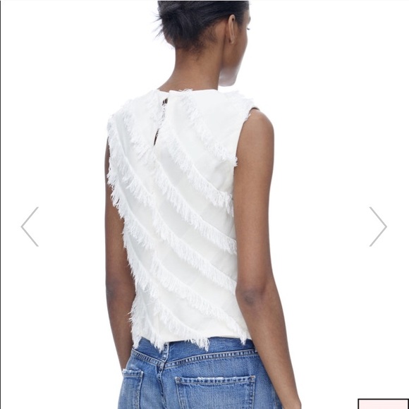 Rebecca Taylor Bias Fringe Top. Size 2 & 4. NWT. - Picture 2 of 7